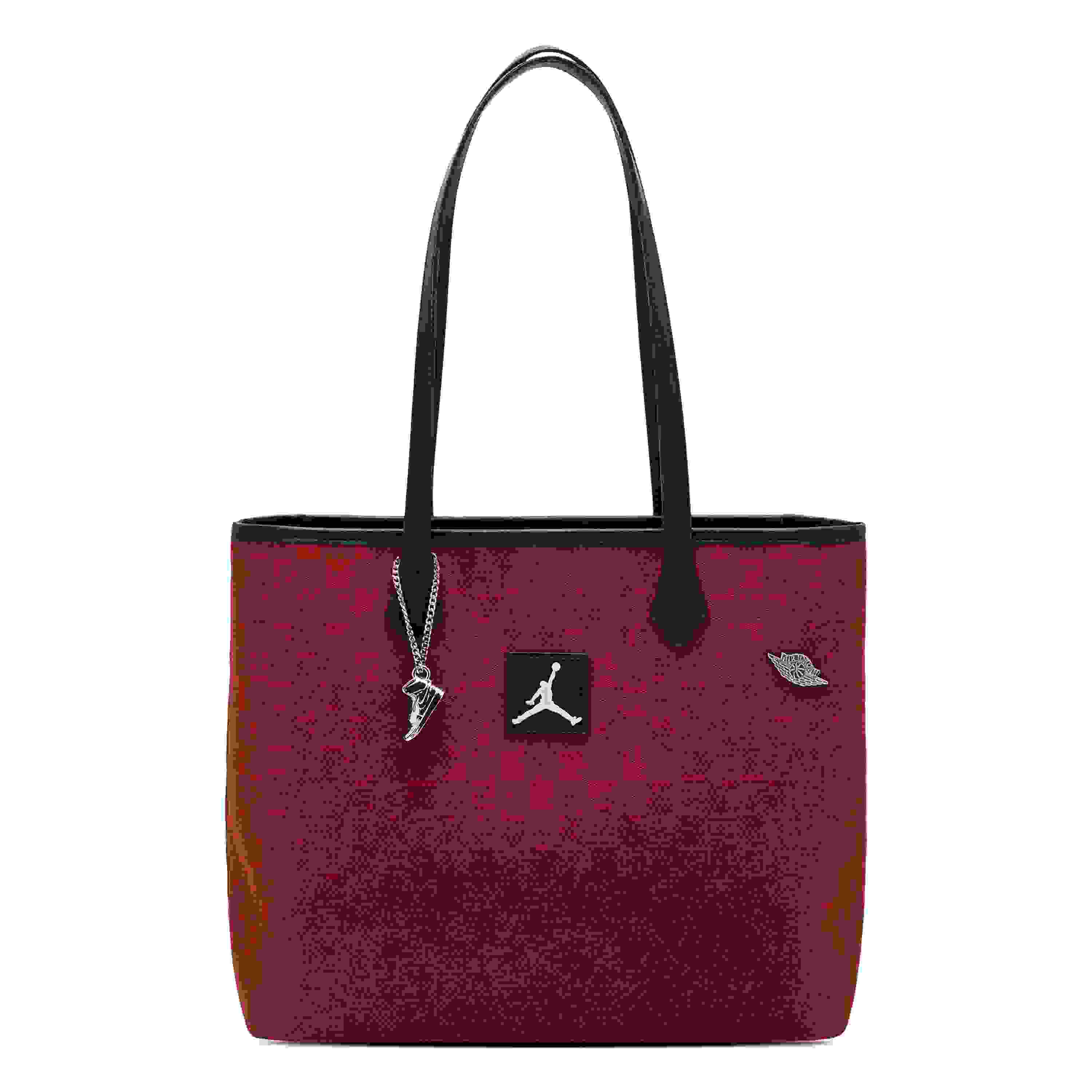 Jordan Monogram Pin Red/Black Tote Bag